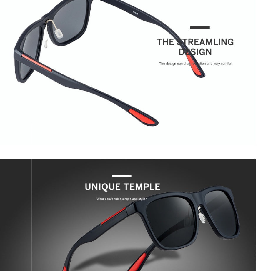 Gafas de sol fotocromáticas cuadradas para hombre, UV400, 70 g | SADJÉ