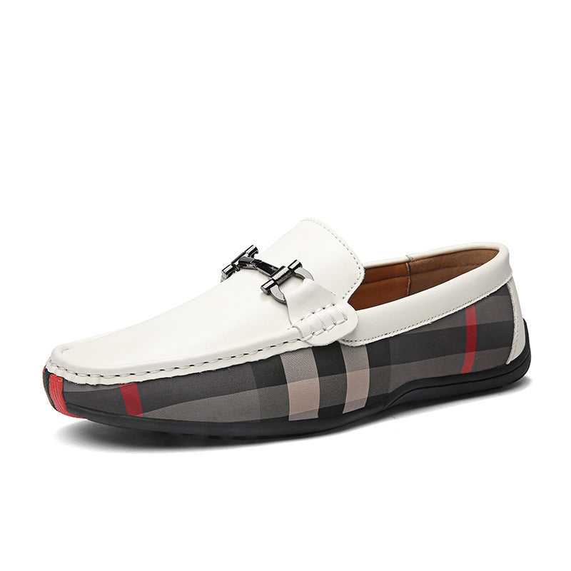 Men's Casual Leather Shoes - Large Size Soft Sole Comfort