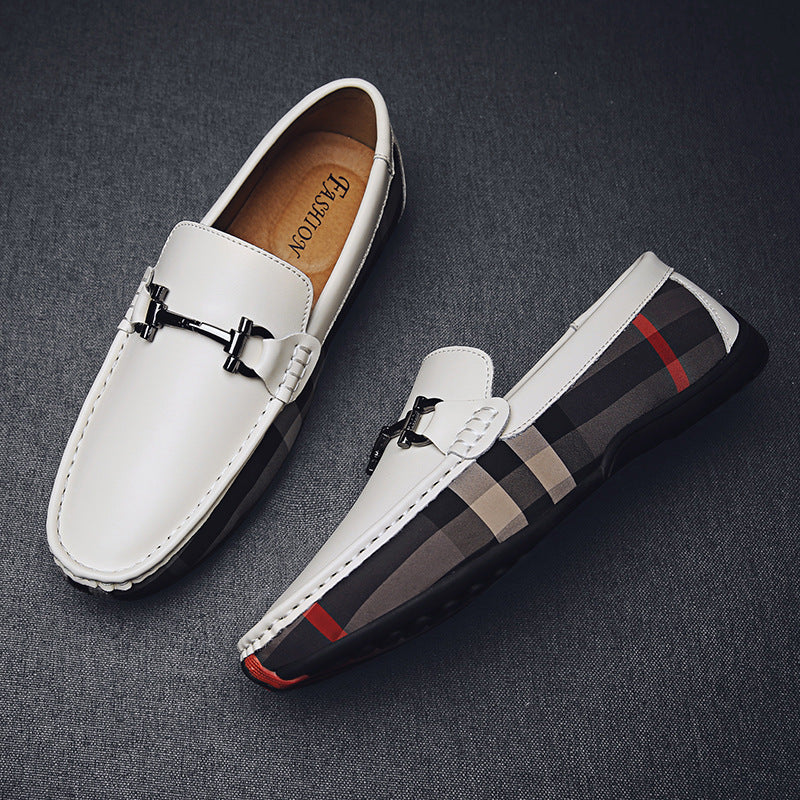Men's Casual Leather Shoes - Large Size Soft Sole Comfort