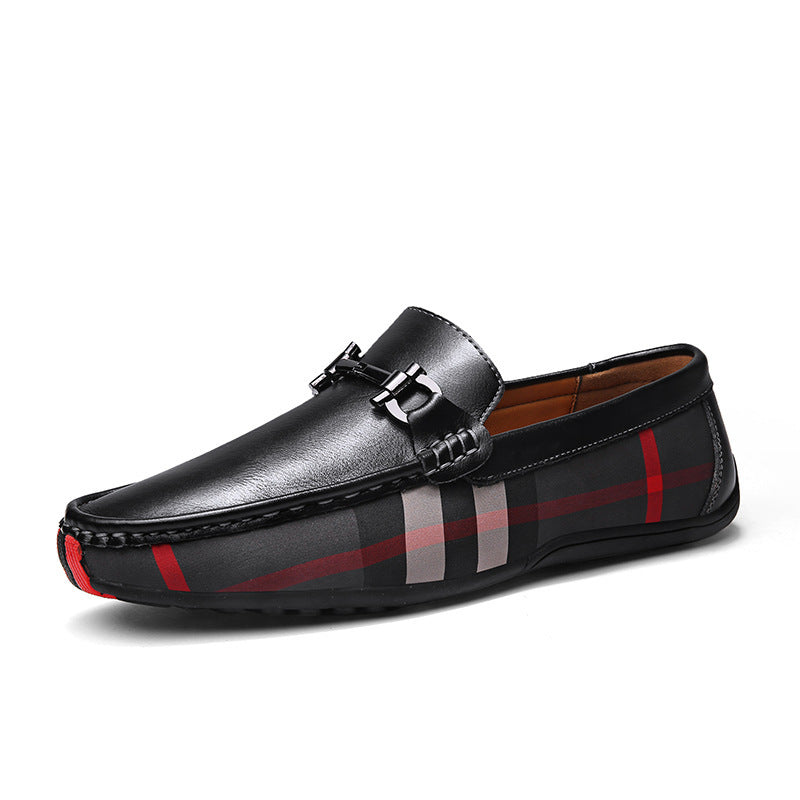 Men's Casual Leather Shoes - Large Size Soft Sole Comfort