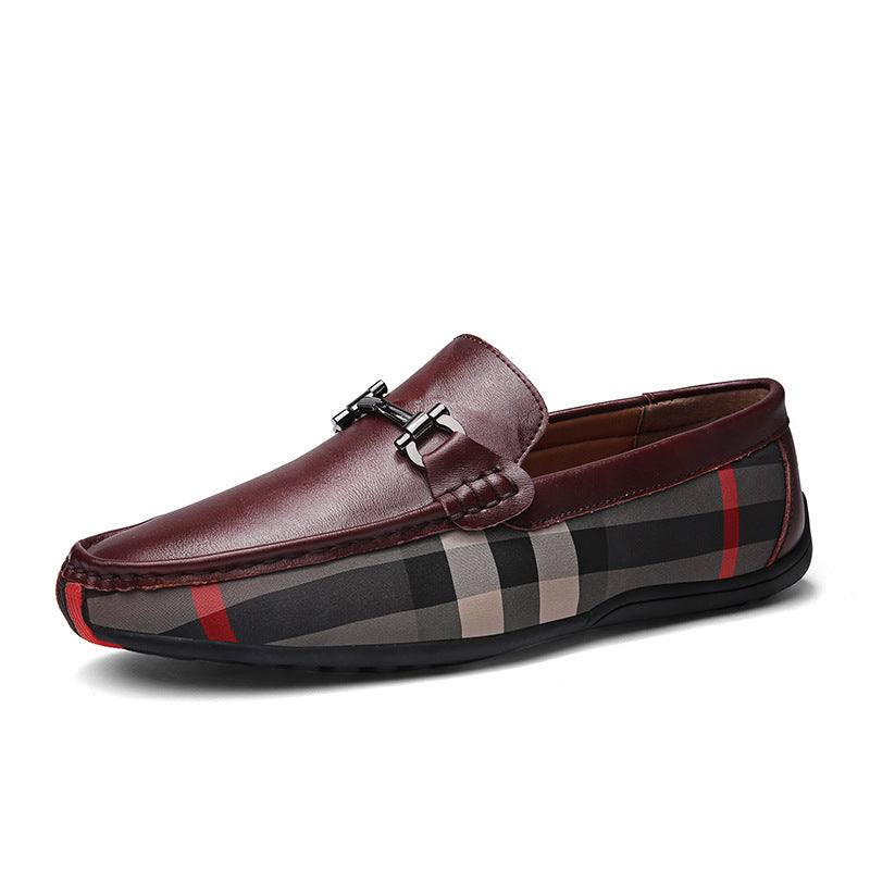 Men's Casual Leather Shoes - Large Size Soft Sole Comfort