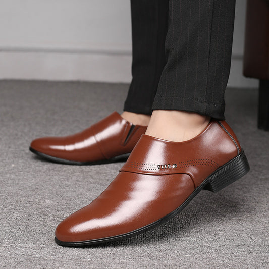 Chaussures Homme Cuir Bout Pointu - Style Casual Élégant