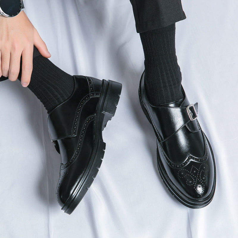 Men's Breathable Spring Shoes - Casual Comfort Leather Loafers
