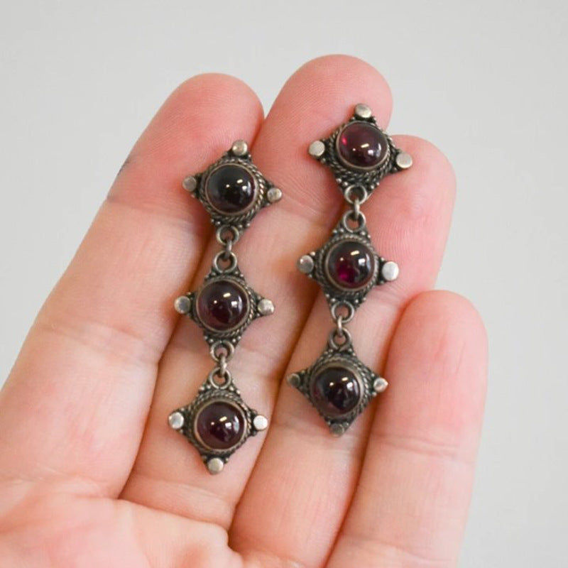Pendientes asimétricos de 20 g - Varias formas geométricas