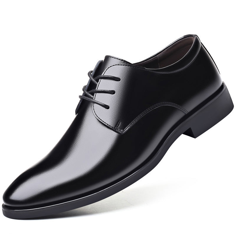 Men's Leather Pointed Toe Business - Formal Waterproof Shoes