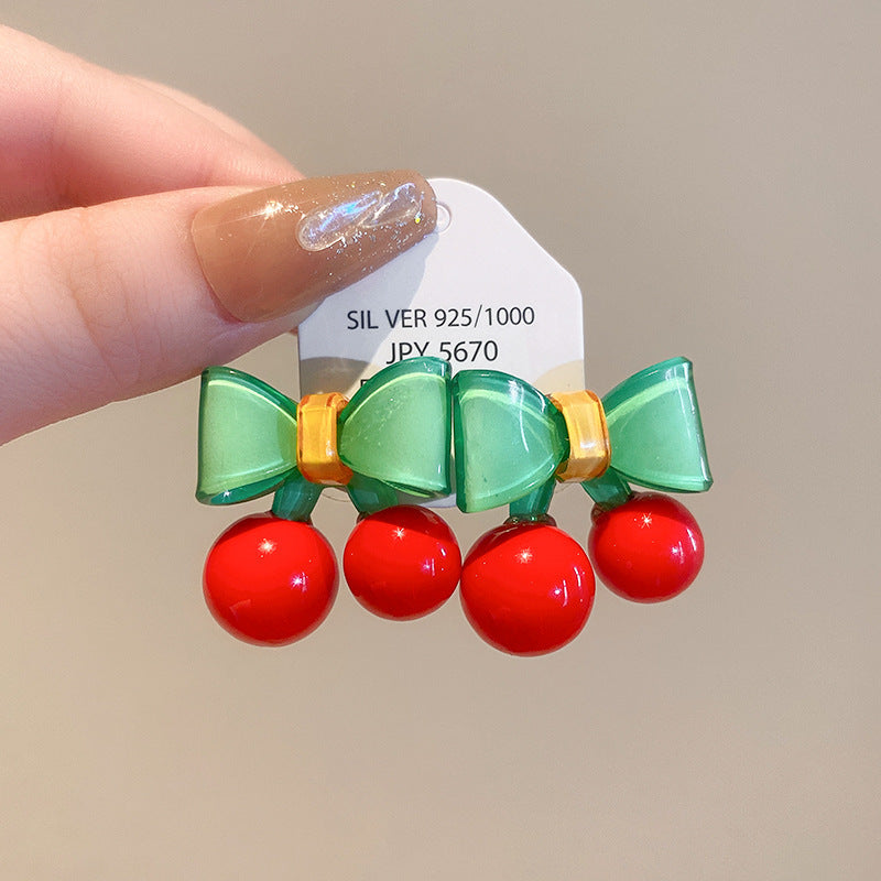 Pendientes de nudo de corazón romántico de 20 g