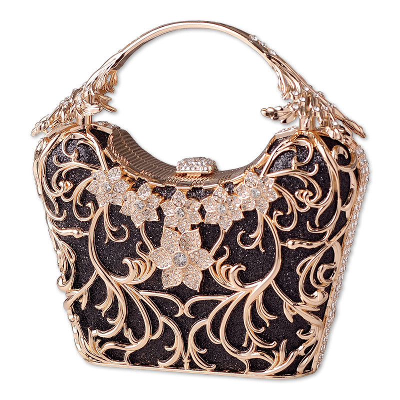 Clutch de noche calado brillante - Bolso de banquete 520 g
