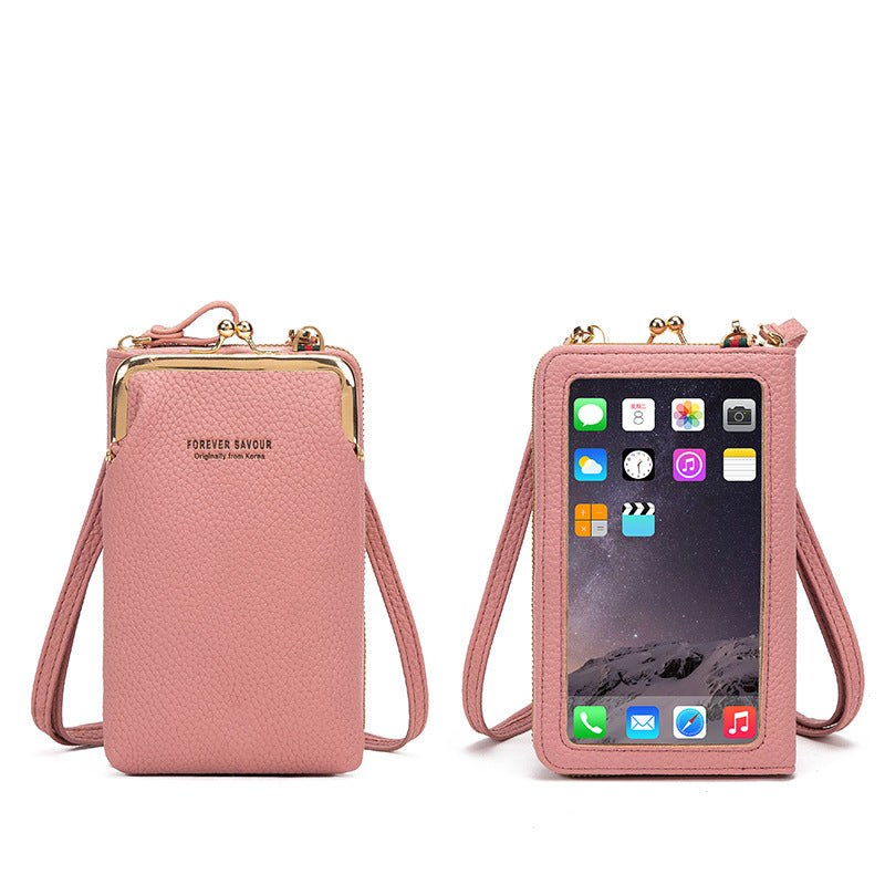 Cartera de mano 2 en 1 de PU para mujer - Multifunción 200 g