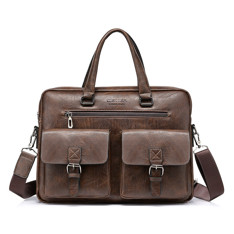 Bolso de negocios para ordenador de hombre - Correa de hombro 1020 g