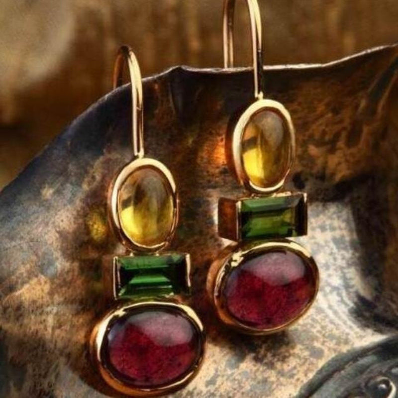 Pendientes asimétricos de 20 g - Varias formas geométricas