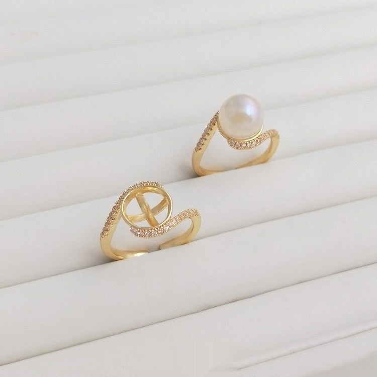 Porte-bague Zircon Micro-Incrusté 25g