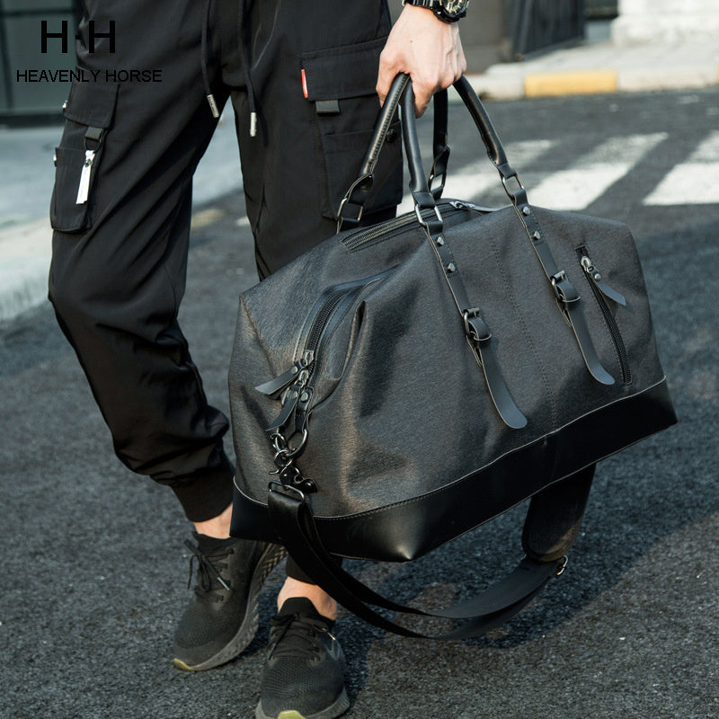 Bolsa de viaje Oxford impermeable para hombre - Gran capacidad 1290 g
