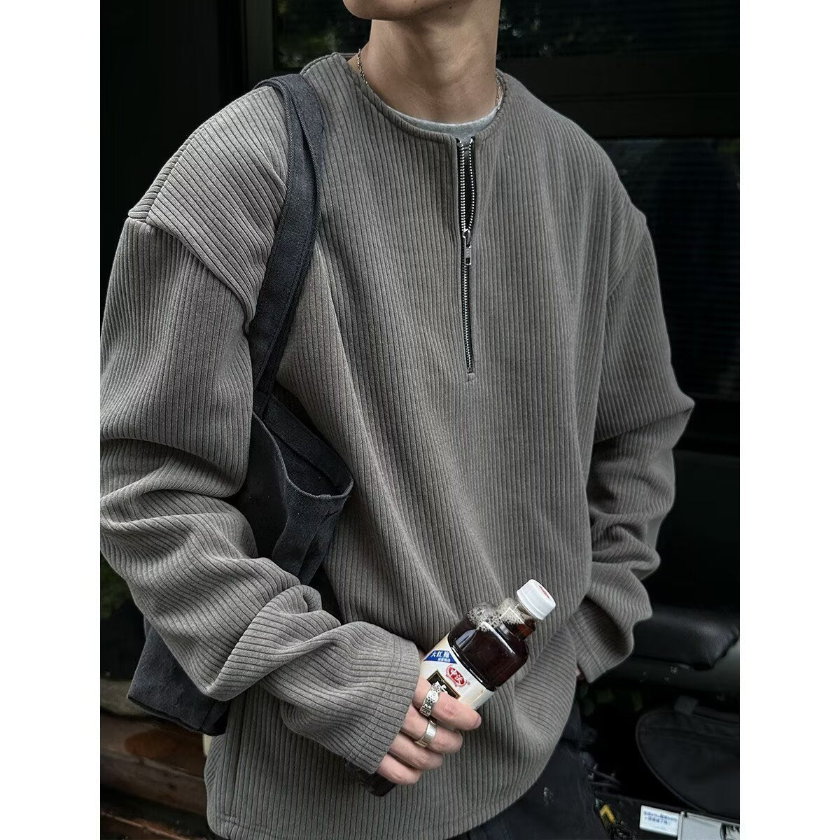 Women's Long Sleeve Solid Color T-Shirt - Spring Top