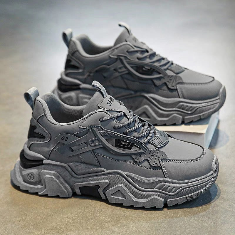 Men's Height Increasing Sole Sneakers - Versatile Casual Sneakers