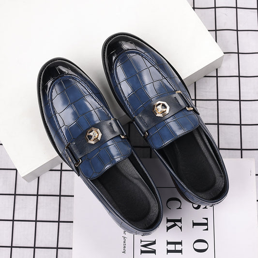 Mocassins Homme Motif Carreaux Grande Taille - Casual Confort