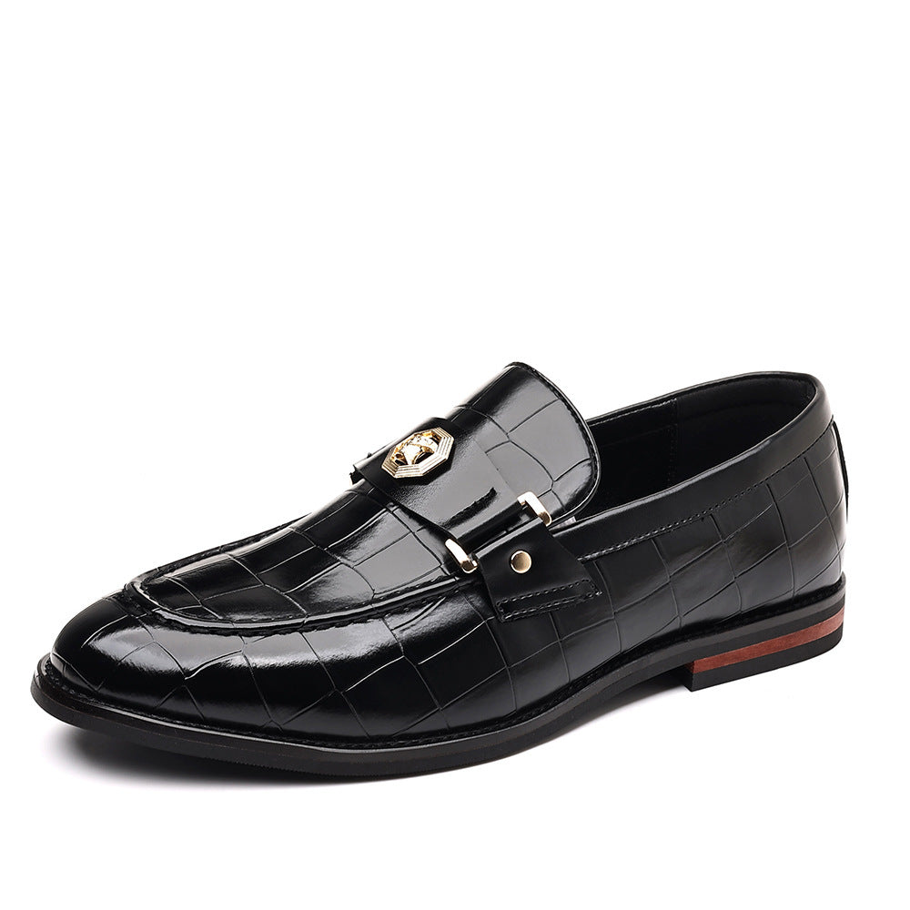 Men's Plaid Pattern Loafers Plus Size - Casual Comfort