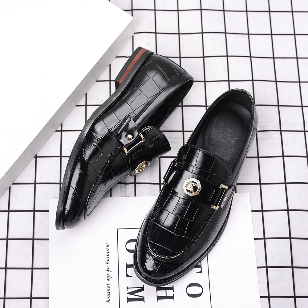 Men's Plaid Pattern Loafers Plus Size - Casual Comfort