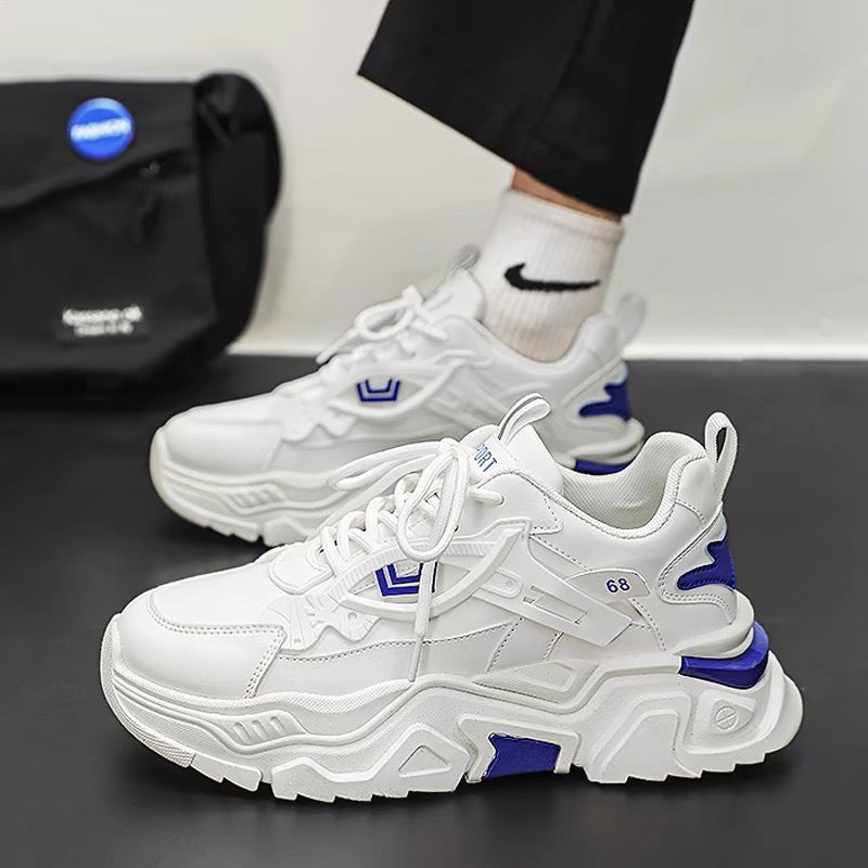 Men's Height Increasing Sole Sneakers - Versatile Casual Sneakers