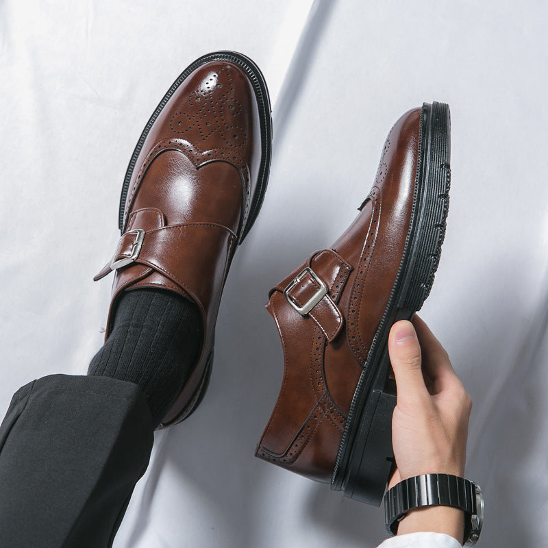 Men's Breathable Spring Shoes - Casual Comfort Leather Loafers