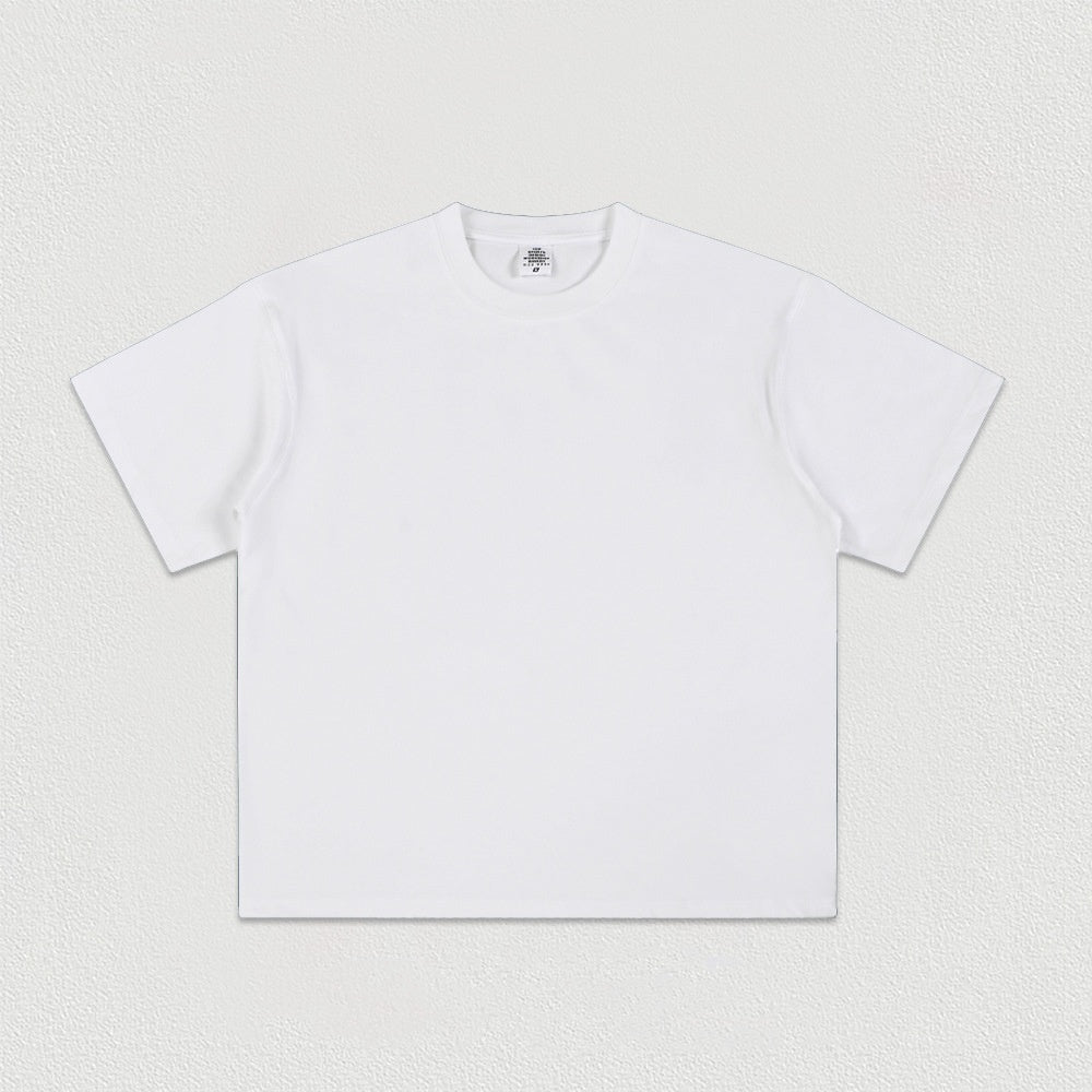 T-shirt Homme Oversize Loose Fit - Style Américain Casual Décontracté