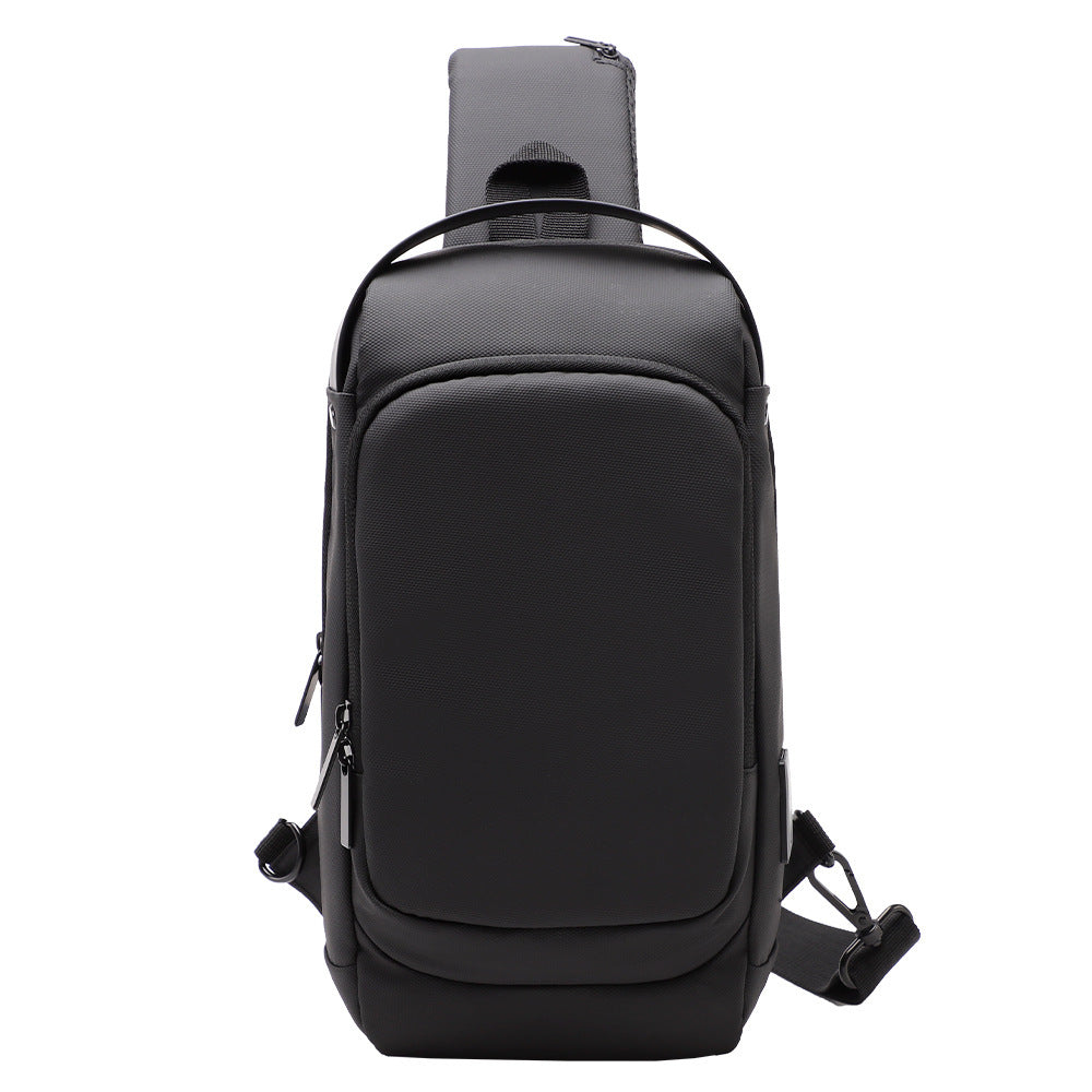 Bolso de hombro con cargador integrado