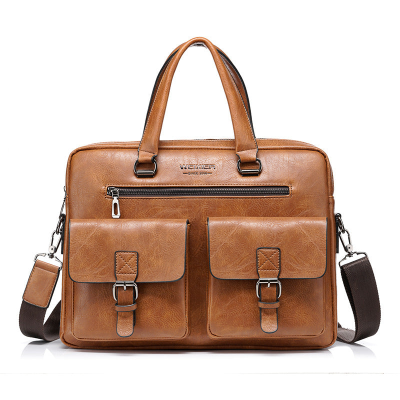 Bolso de negocios para ordenador de hombre - Correa de hombro 1020 g