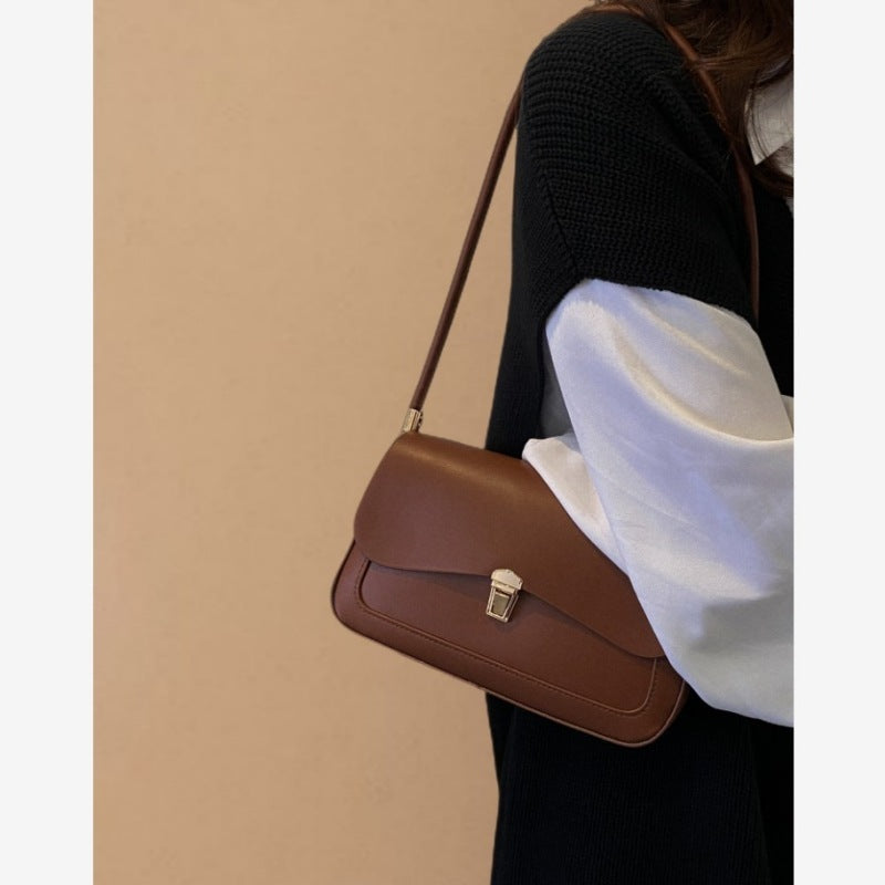 Women's Simple Solid Color One Shoulder Bag