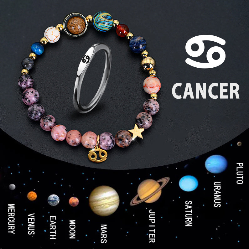 Anillos astrales minimalistas de los 12 signos del zodiaco, 20 g