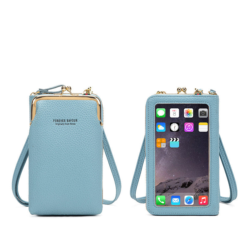 Cartera de mano 2 en 1 de PU para mujer - Multifunción 200 g