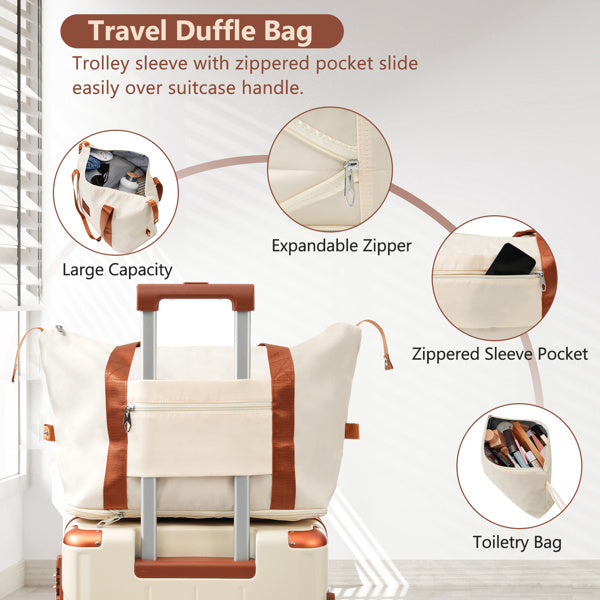 Juego de 3 maletas rígidas con ruedas TSA - Viaje completo 3710 g