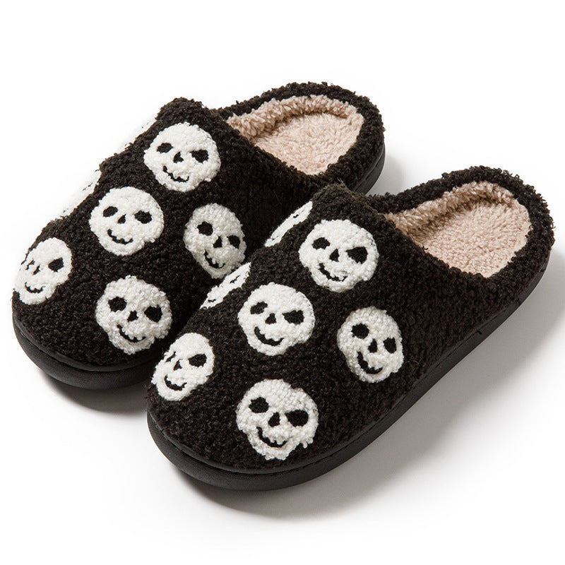Pantuflas de calabaza de Halloween para mujer: cómodas pantuflas de casa