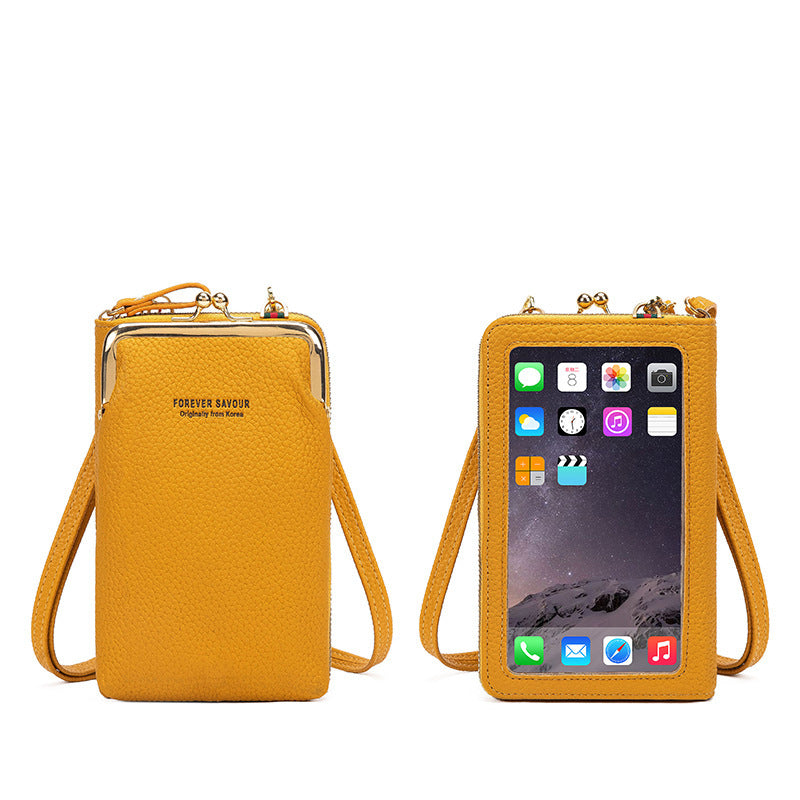 Cartera de mano 2 en 1 de PU para mujer - Multifunción 200 g