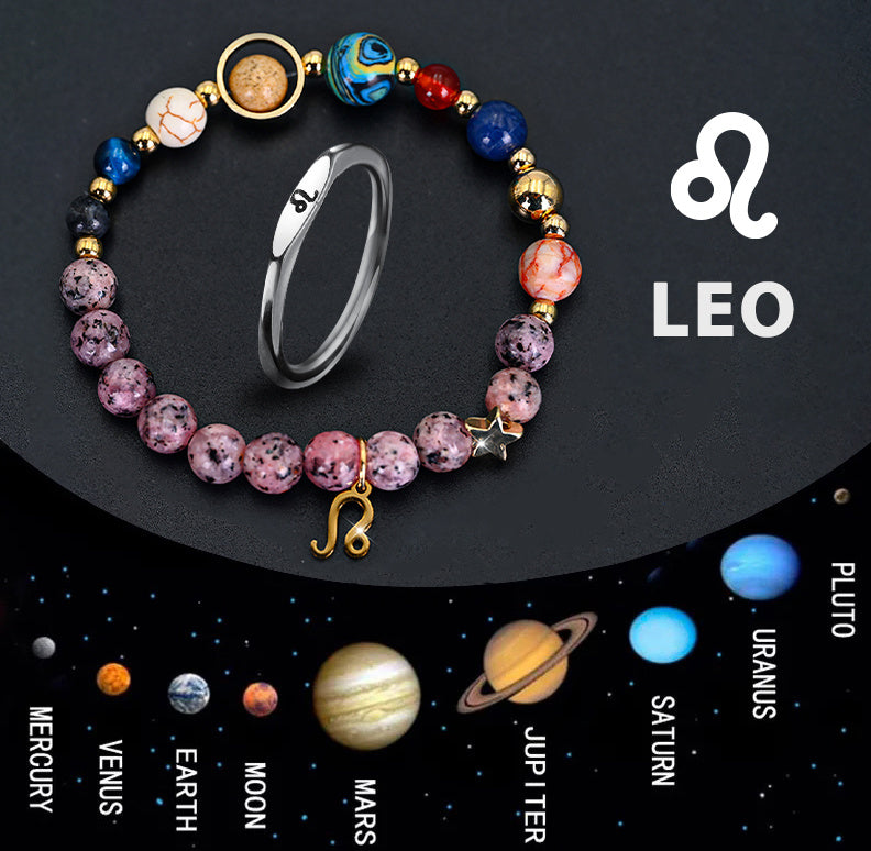 Anillos astrales minimalistas de los 12 signos del zodiaco, 20 g