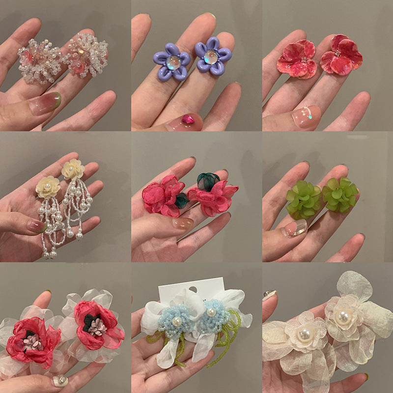 Pendientes de nudo de corazón romántico de 20 g