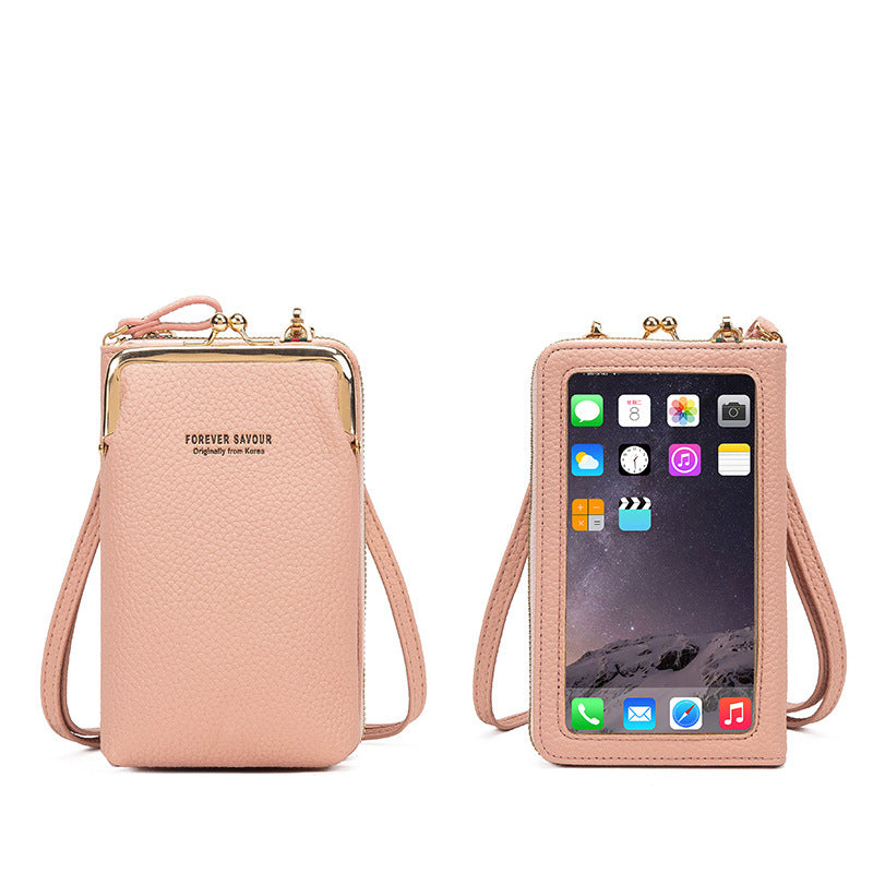 Cartera de mano 2 en 1 de PU para mujer - Multifunción 200 g