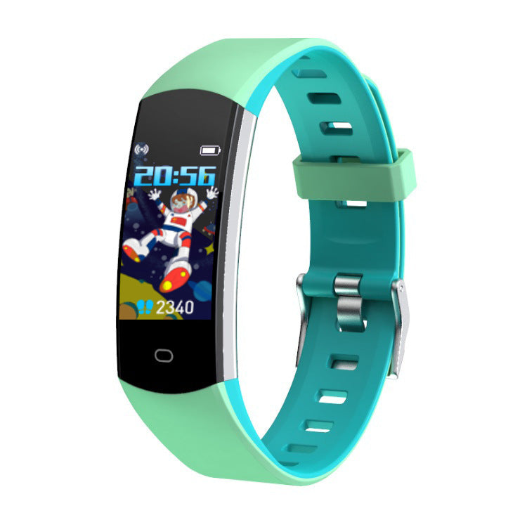 Kids Smart Bracelet - Heart Rate and Oxygen Monitor with Pedometer for Sports