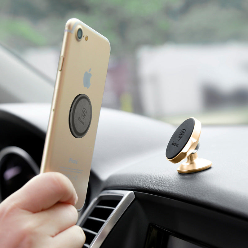 Magnetic Metal Car Phone Holder - Universal Accessory