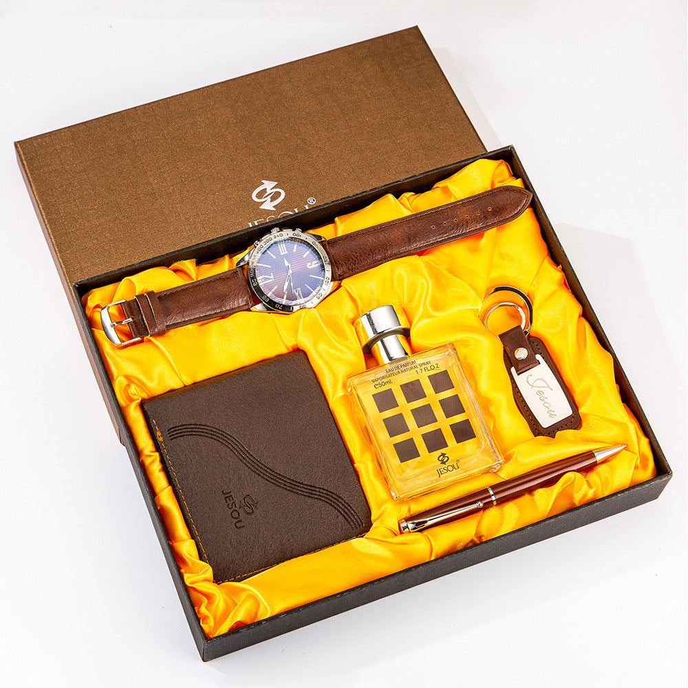 Caja de regalo para reloj de hombre de 650 g, juego completo