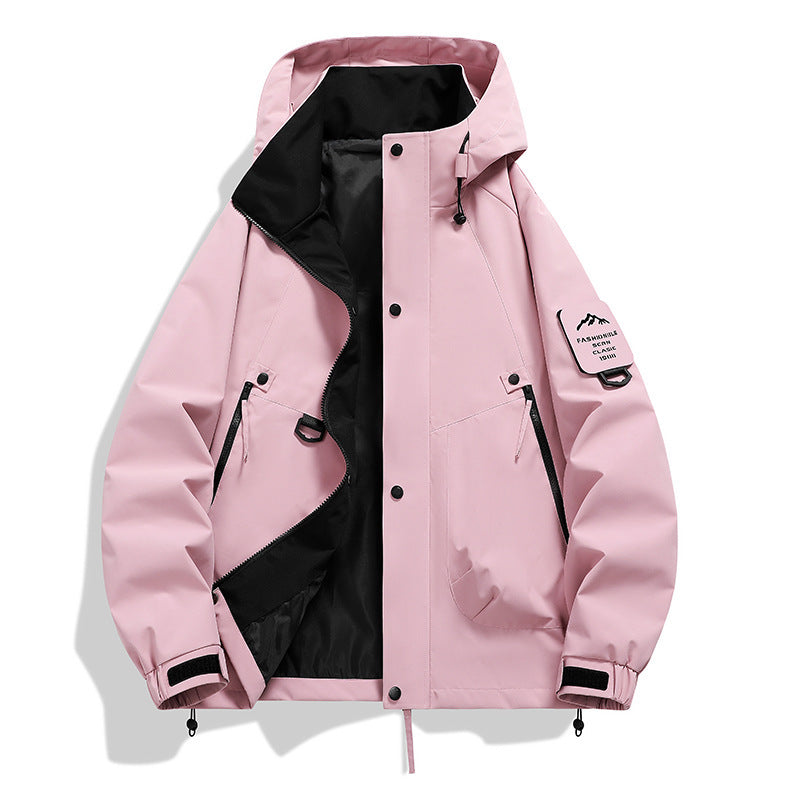 Veste Imperméable Homme Casual - Coupe-Vent Léger Outdoor