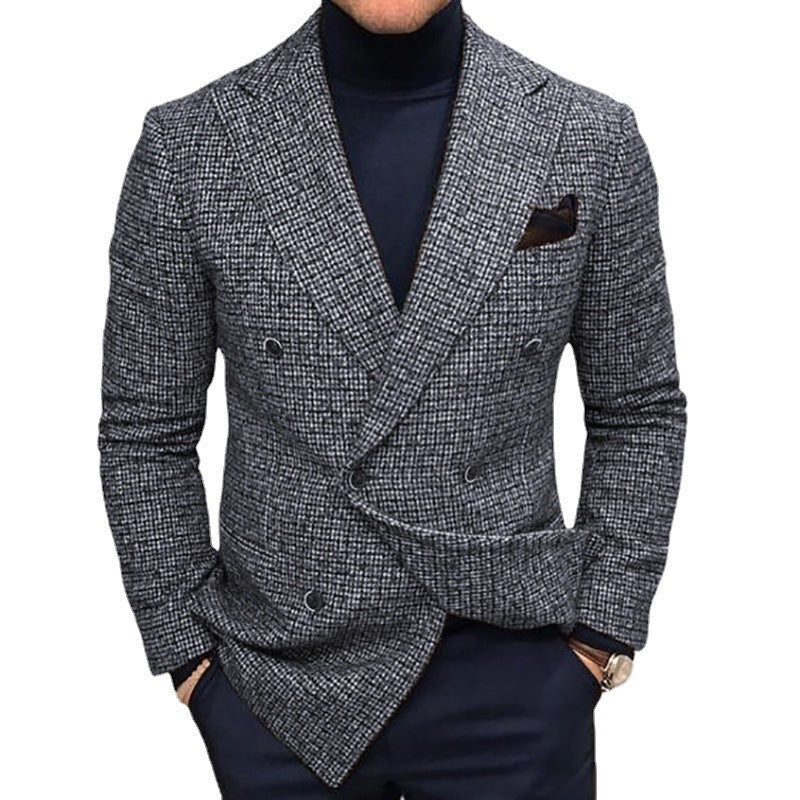 Veste de Costume Homme Décontractée - Blazer Ample Coupe Simple Élégante