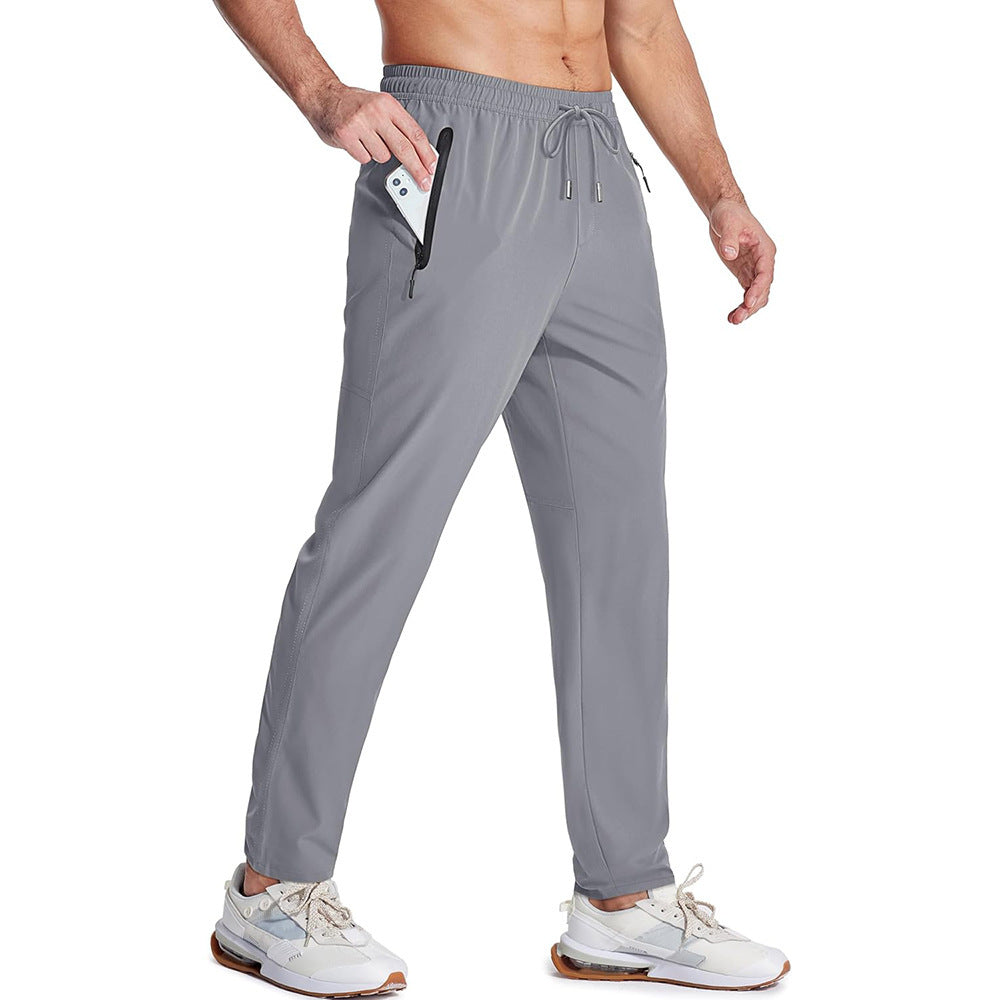 Pantalon Sport Homme Basketball Running Taille Élastique
