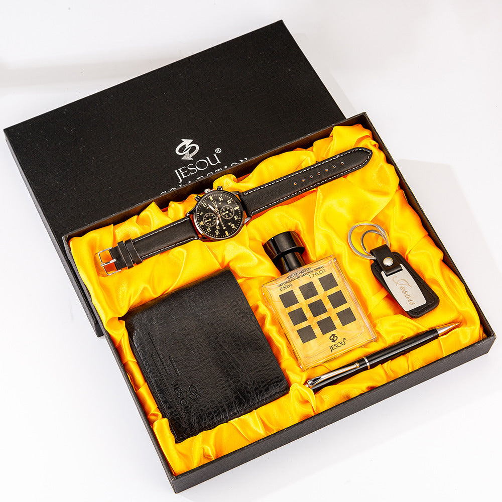 Caja de regalo para reloj de hombre de 650 g, juego completo