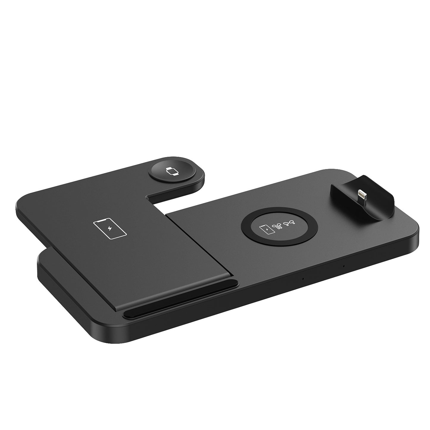 Chargeur Sans Fil 3-en-1 - Téléphone Montre Écouteurs Universel