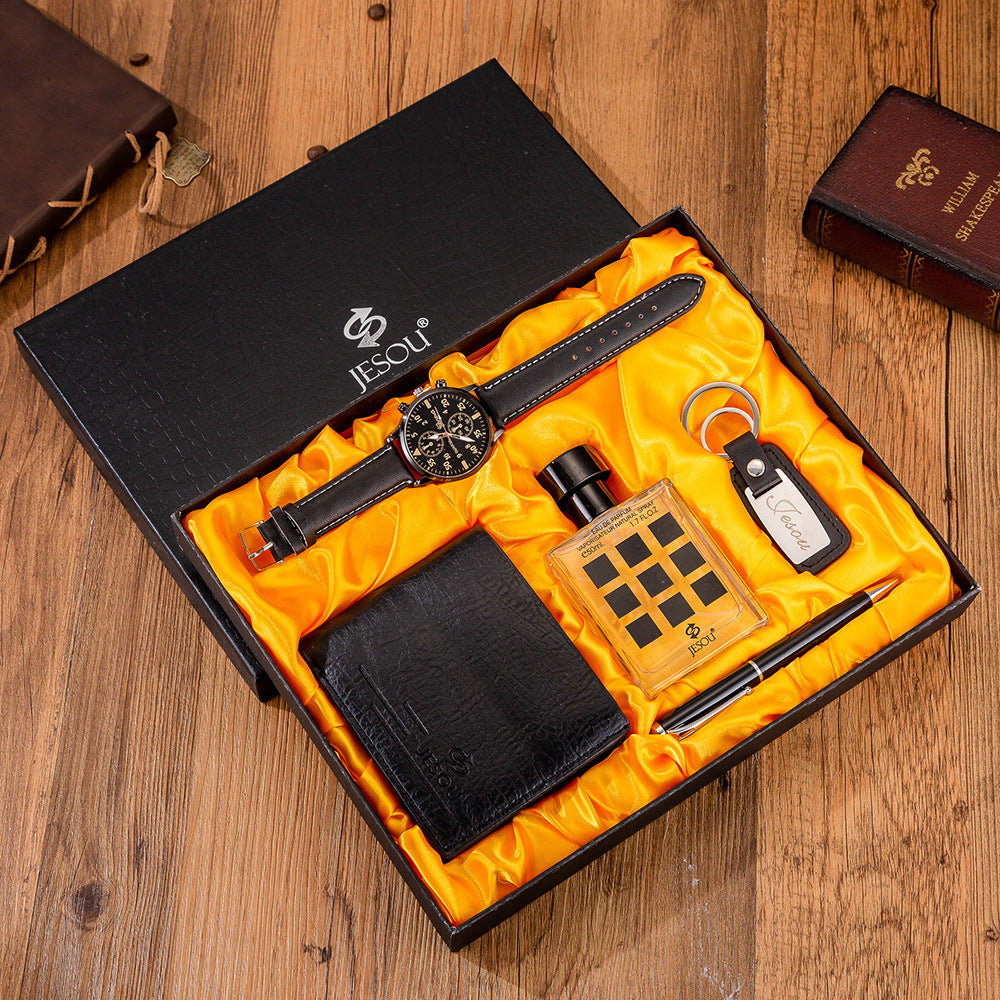 Caja de regalo para reloj de hombre de 650 g, juego completo