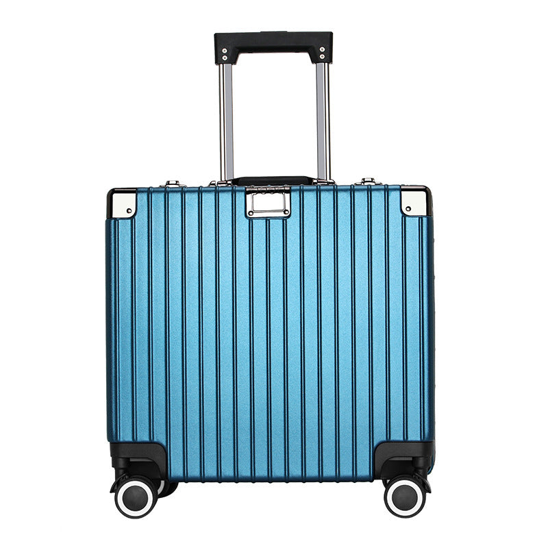 Maleta de cabina rígida de aluminio de 18 a 20 pulgadas - Ruedas TSA