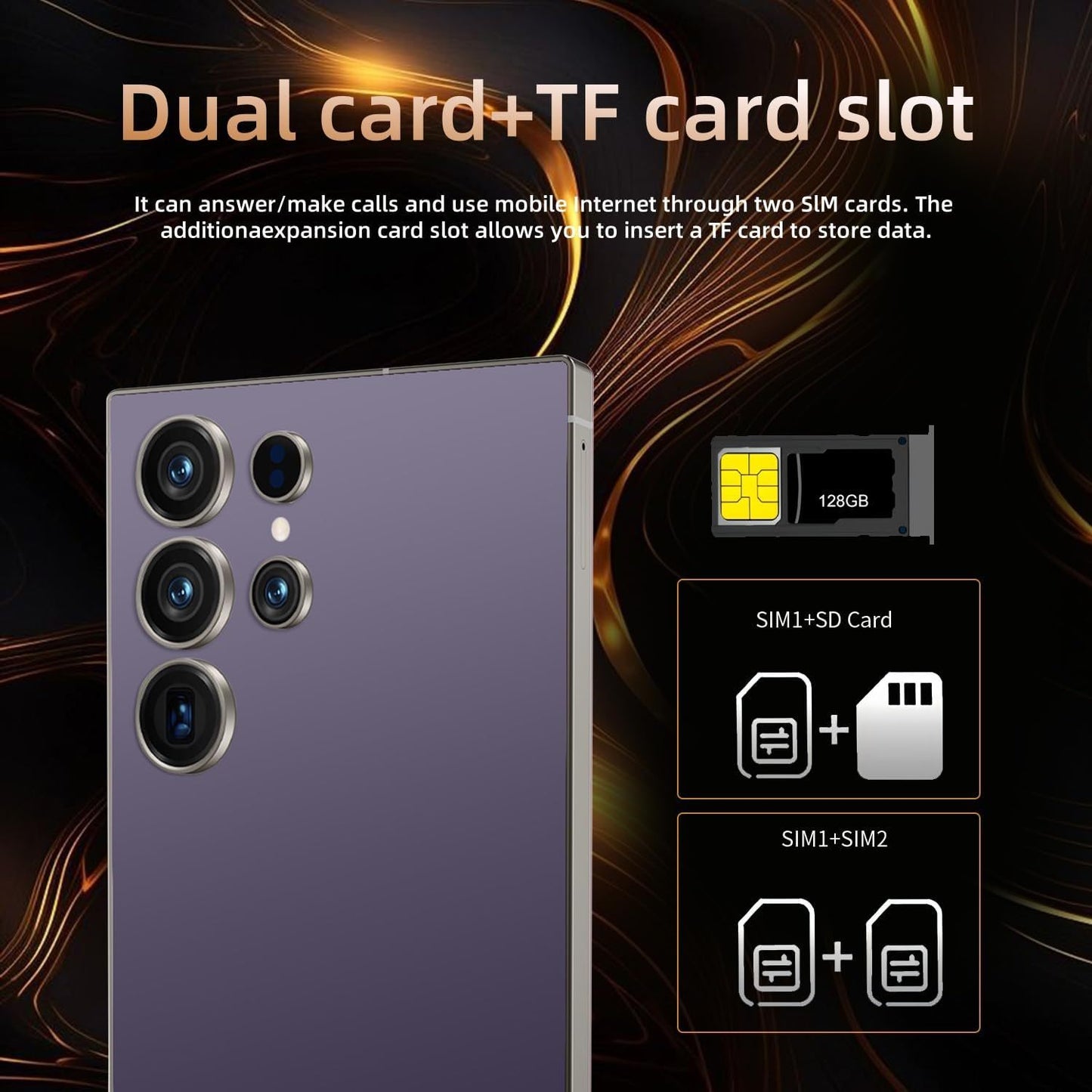 Unlocked S25 Ultra 5G Smartphone - Android 15.0 with Stylus