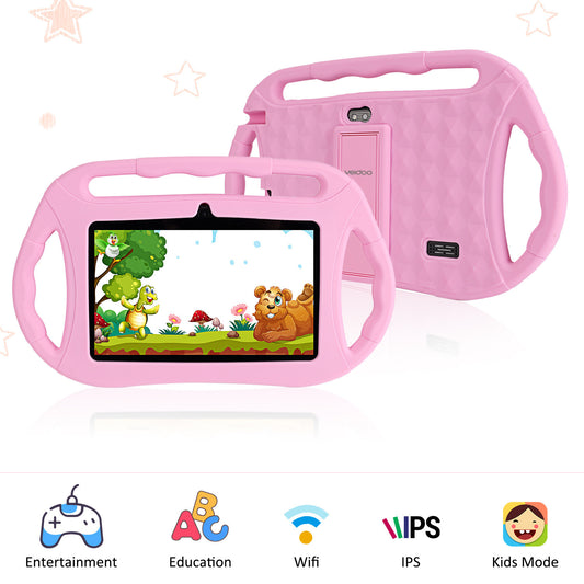7-inch Kids Tablet Android 10 - 16GB Educational Quad Core