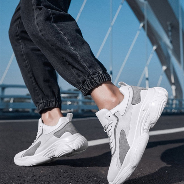 Chaussures Rehaussantes Homme Automne - Baskets Respirantes Casual Confortables