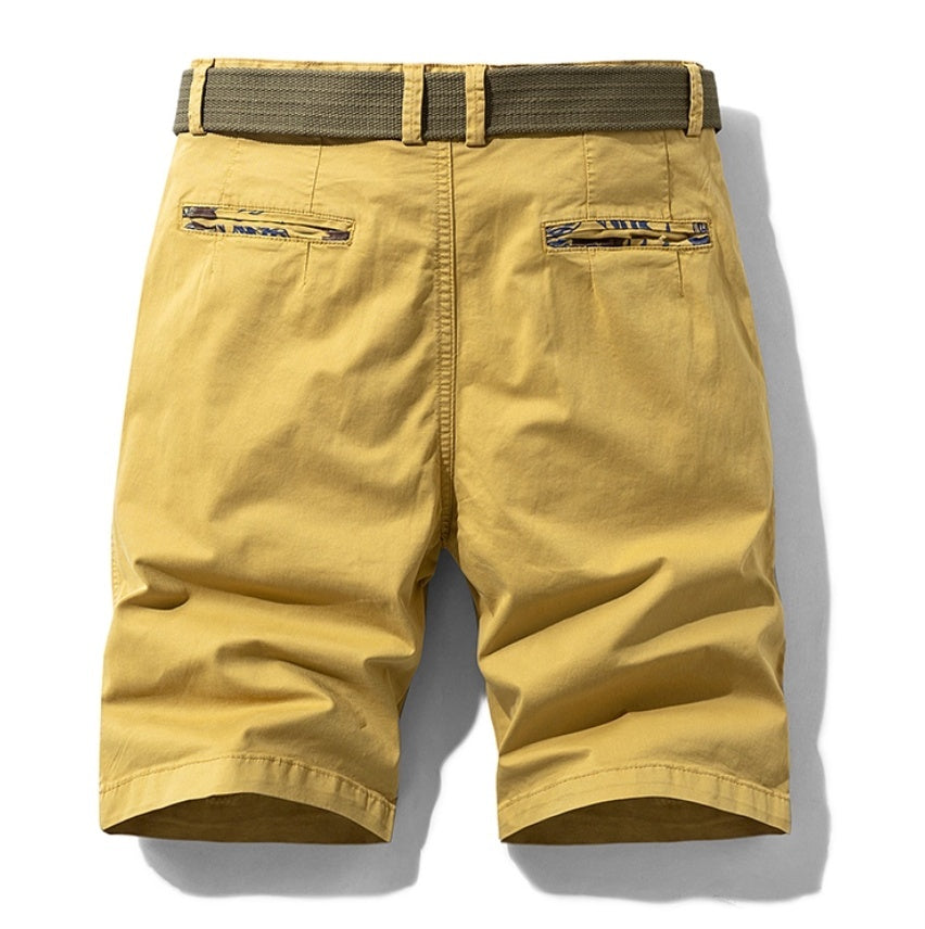 Pantalon Homme Été Loose Droit - Coton Pur Fin Léger Tendance