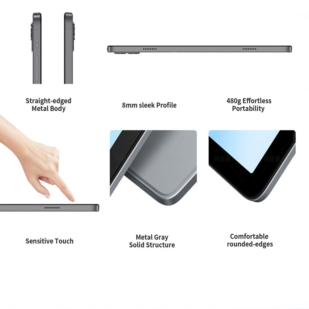 G-Tab T11 Android 14 Tablet - 10.1" 8GB RAM 128GB Dual 4G WiFi 5GHz